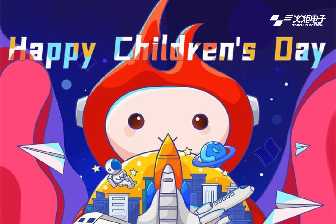 Children's Day Greeting from Torch Electron